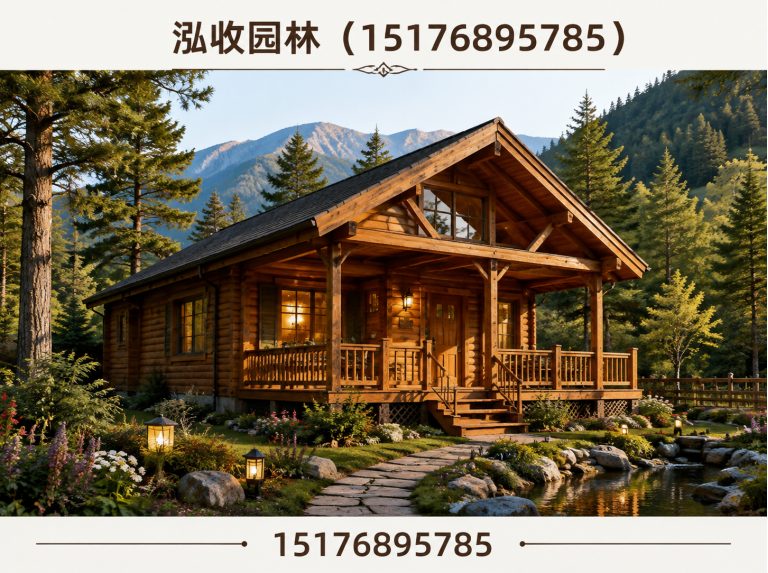 营口京津冀防腐木工程展示图